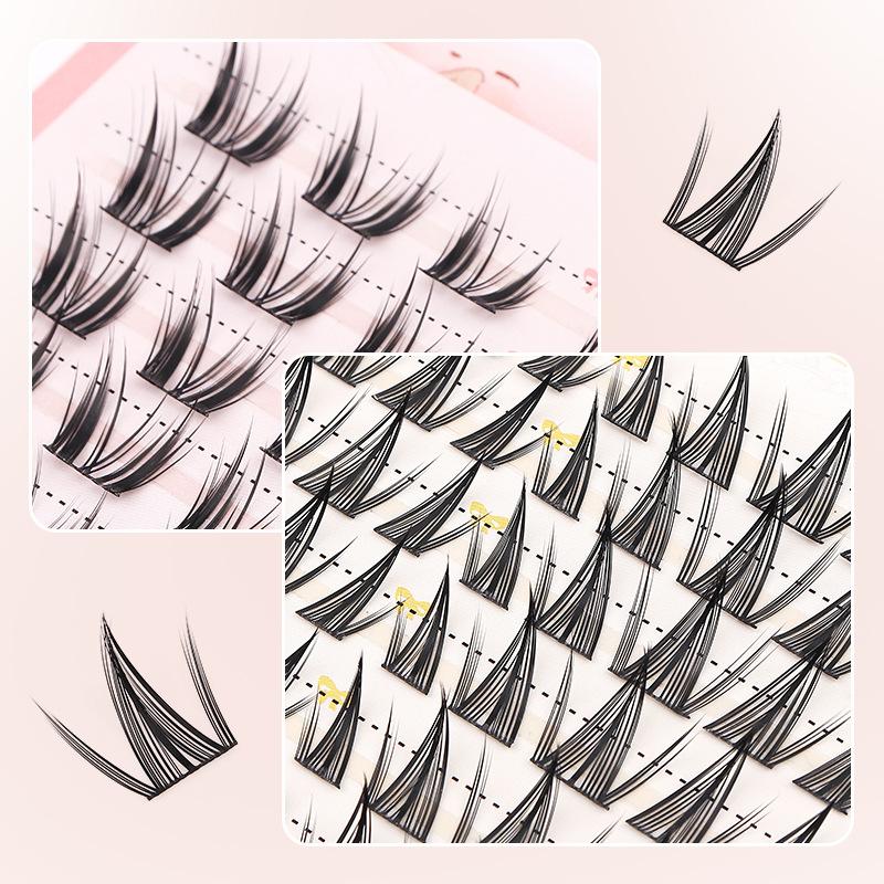 Lashes Eyelash Extension - 핫세일 10줄 개별 속눈썹 8-13mm 클러스터