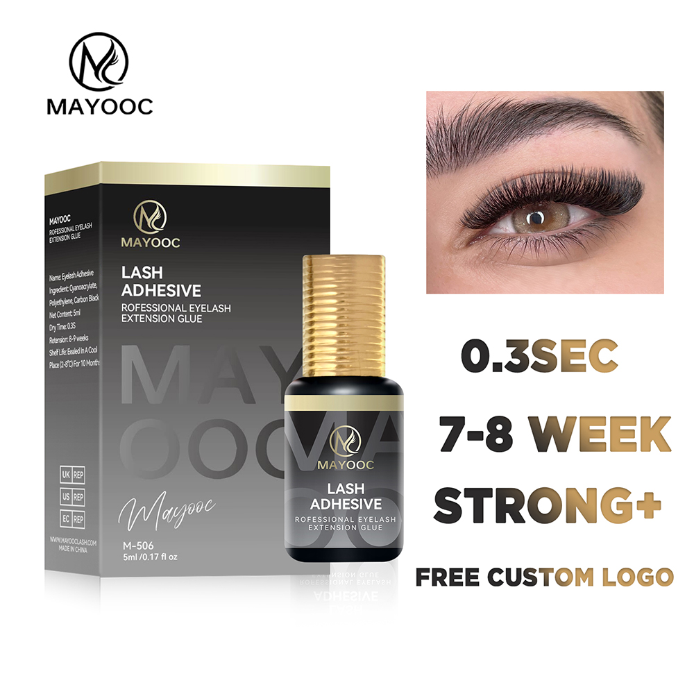 Eyelash Extension Logo - MAYOOC 0.3 초 속눈썹 연장 접착제