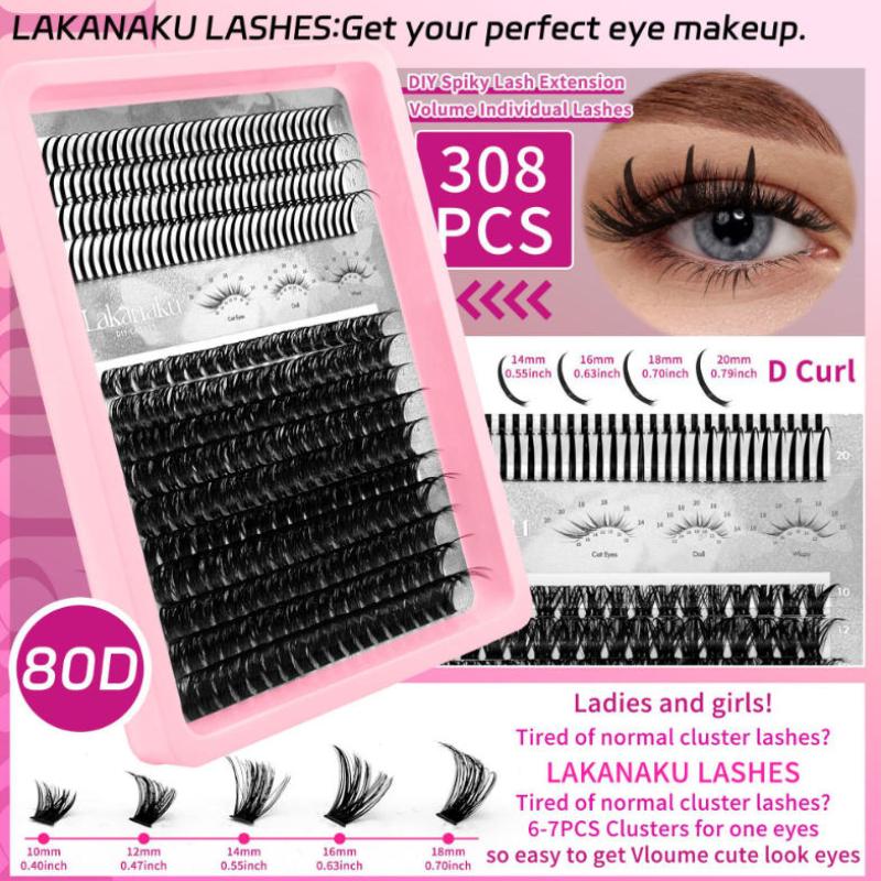 Eyelash Extension Wispy - 1세트 DIY 개별 속눈썹, 풍성한 DIY
