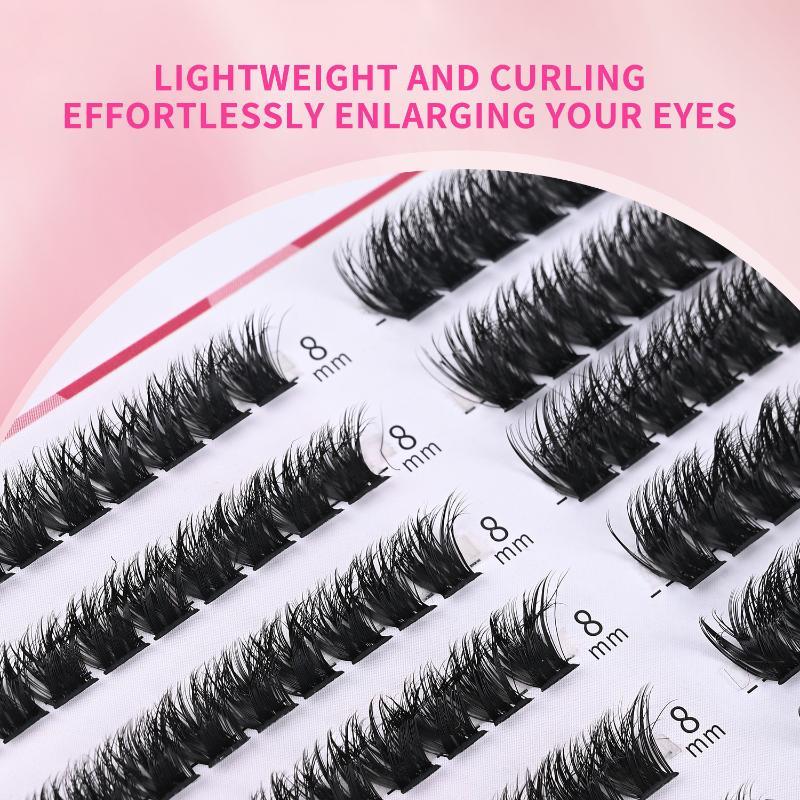 Lashes Eyelash Extension - 30줄 클러스터 속눈썹 연장 8-16mm 믹스