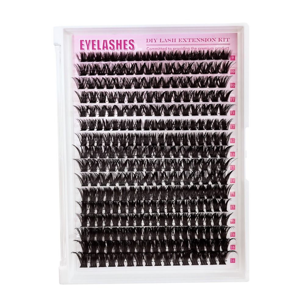 Eyelash Extension Wispy - 내추럴 룩 인조 속눈썹 본드 앤