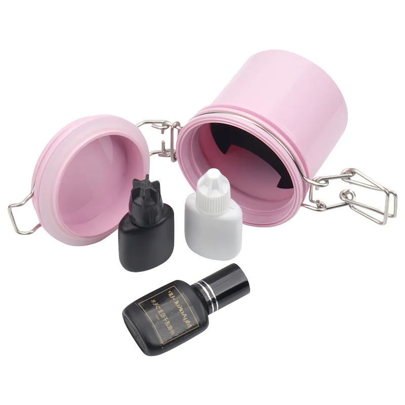 Eyelash Extension Last - 속눈썹 연장 접착제 스탠드 보관 용기,
