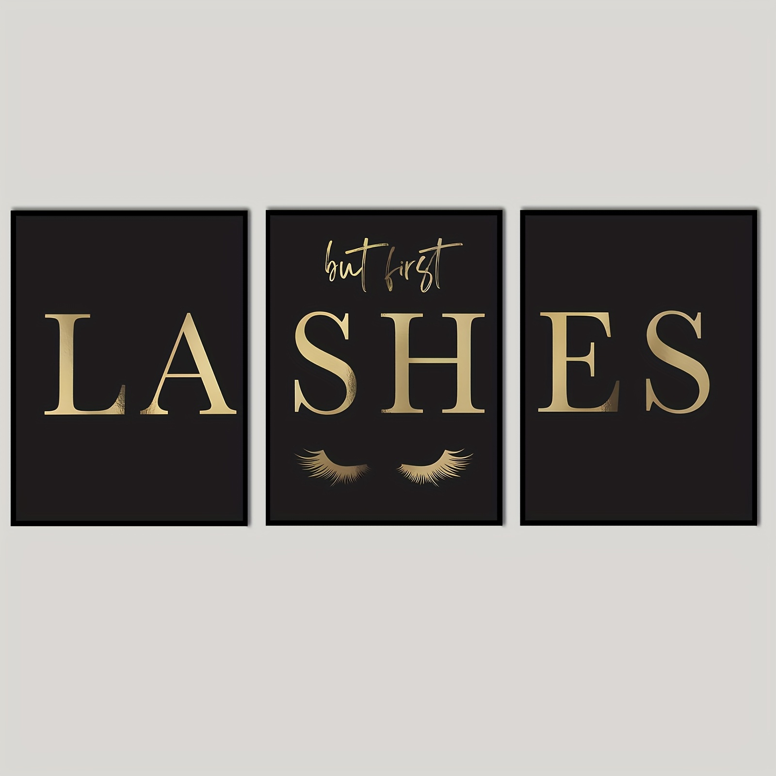 Lashes Eyelash Extension - (노프레임 3개입) - 뷰티 살롱 및