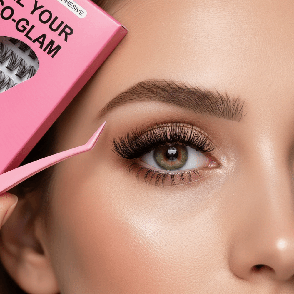 Lashes Eyelash Extension - 내추럴 룩 DIY 속눈썹 연장 키트
