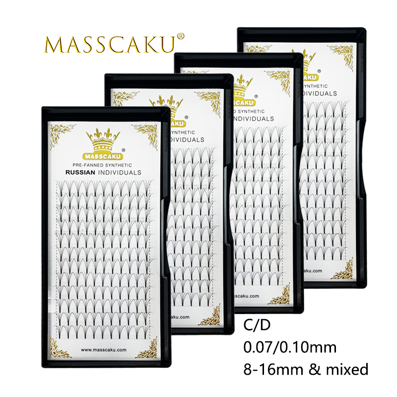 Eyelash Extension Russian - 도매 12줄 3D 4D 5D 6D