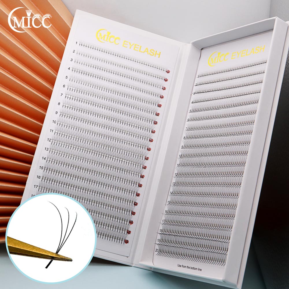 Eyelash Extension Russian - 40라인 2D 1600 팬 20D XXL