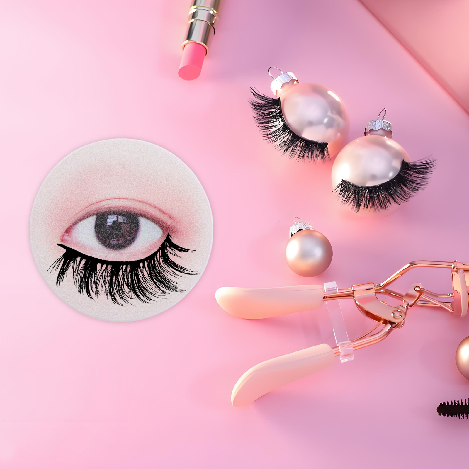 Lashes Eyelash Extension - 3개입 속눈썹 연장 연습 보드 블랙