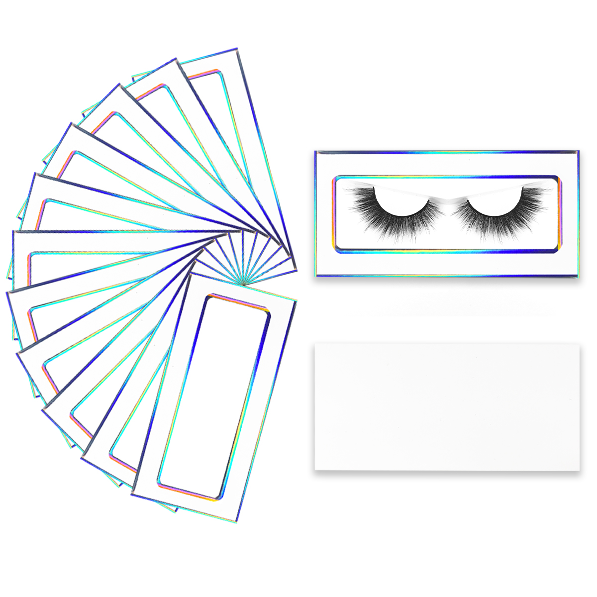 래쉬 박스 포장 25mm 속눈썹 포장 트레이 없음 사용 - Eyelash Extension Logo 리뷰 및 가격