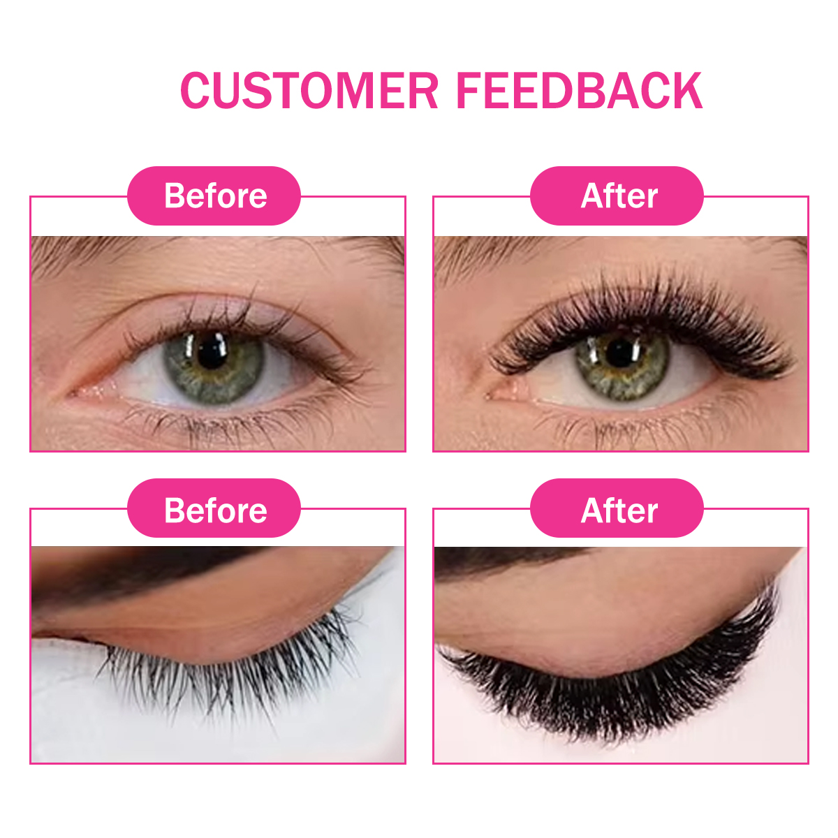 뉴 스타일 슈퍼 네로우 루즈 프리메이드 팬 래쉬, 미디 - Eyelash Extension Medium 리뷰 및 가격