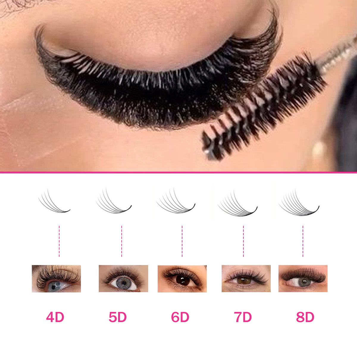 뉴 스타일 슈퍼 네로우 루즈 프리메이드 팬 래쉬, 미디 - Eyelash Extension Medium 리뷰 및 가격