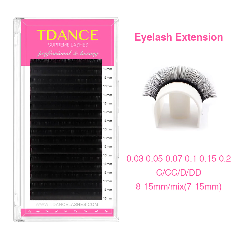 TDANCE 속눈썹 연장 16Rows 한국 PBT C/ - Eyelash Extension Russian 리뷰 및 가격