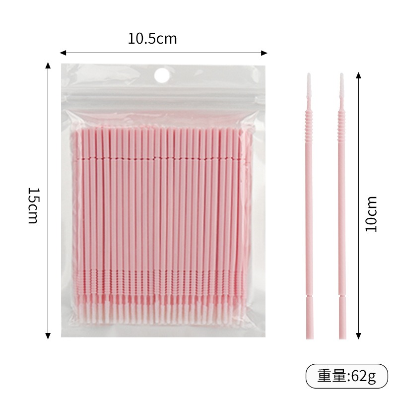 500개 속눈썹 연장 클리닝 면봉 긴/짧은 팁 속눈썹  - Eyelash Extension Last 리뷰 및 가격