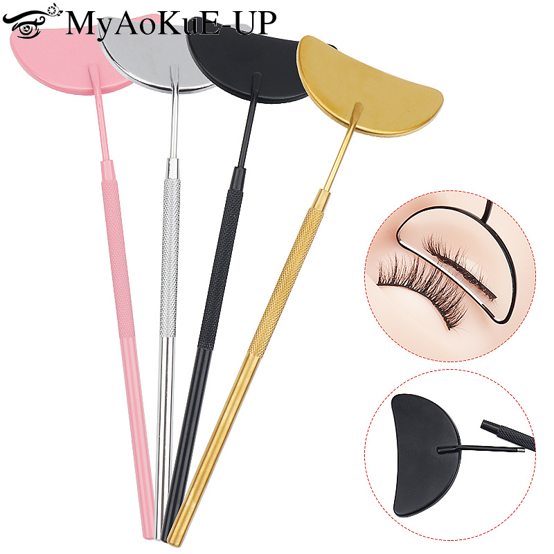 1pcs 속눈썹 연장 거울 달 모양의 분리형 스테인레스 - Eyelash Extension Last 리뷰 및 가격