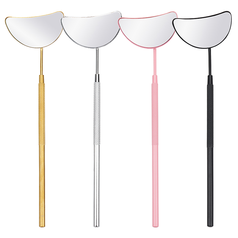 1pcs 속눈썹 연장 거울 달 모양의 분리형 스테인레스 - Eyelash Extension Last 리뷰 및 가격