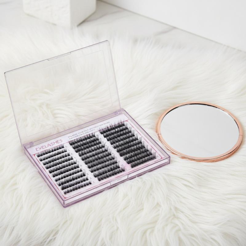 30줄 클러스터 속눈썹 연장 8-16mm 믹스 플러피  - Lashes Eyelash Extension 리뷰 및 가격