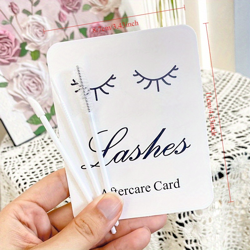 고객용 속눈썹 애프터케어 키트 12개입 (속눈썹 애프터 - Eyelash Extension Logo 리뷰 및 가격