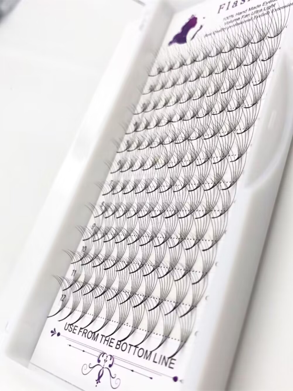 플래시걸 최고급 프리메이드 팬 볼륨래쉬 싱글클러스터 6 - Lashes Eyelash Extension 리뷰 및 가격