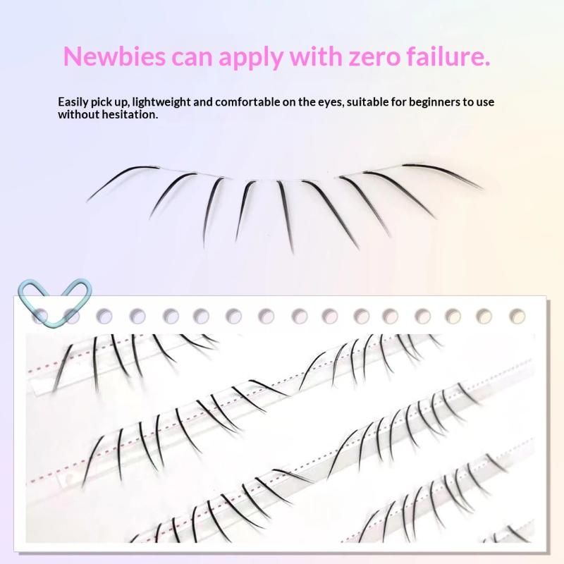 1세트 코믹 로워래쉬 익스텐션 클러스터 내추럴 셀프 접 - Lashes Eyelash Extension 리뷰 및 가격