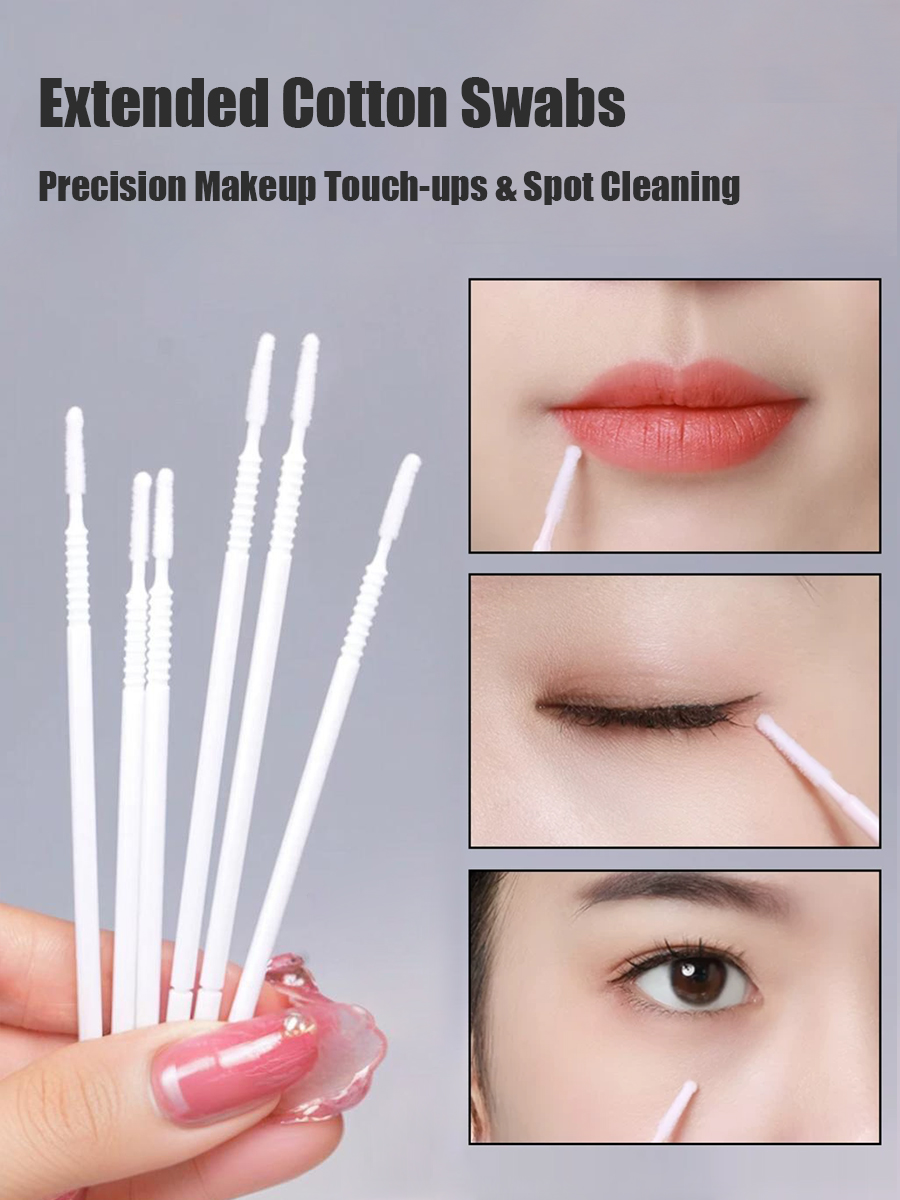 일회용 긴 면봉 속눈썹 연장 마이크로 블레이드 휴대용  - Lashes Eyelash Extension 리뷰 및 가격