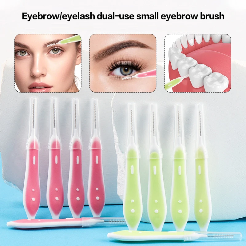 10개입 눈썹 브러쉬 미니 브로우 리프팅 브러쉬 일회용 - Lashes Eyelash Extension 리뷰 및 가격