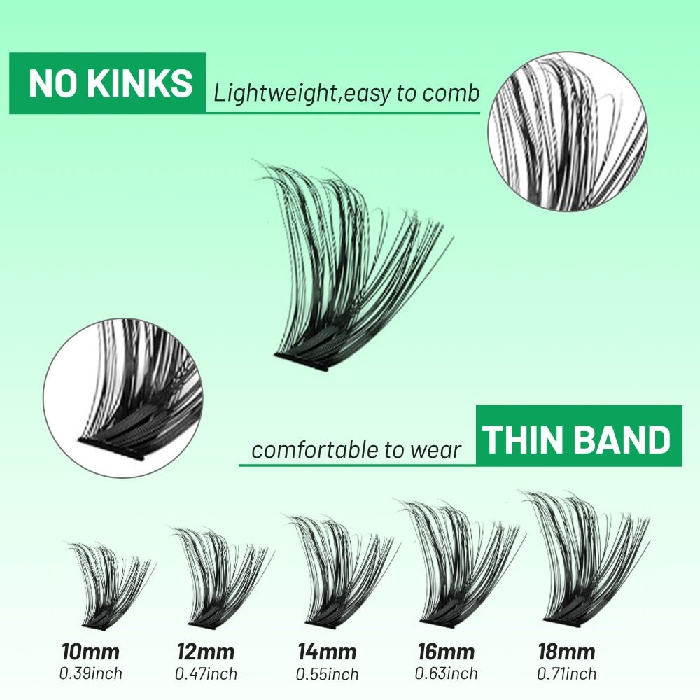 내추럴 룩 인조 속눈썹 본드 앤 씰 위스피 스타일 DI - Eyelash Extension Wispy 리뷰 및 가격