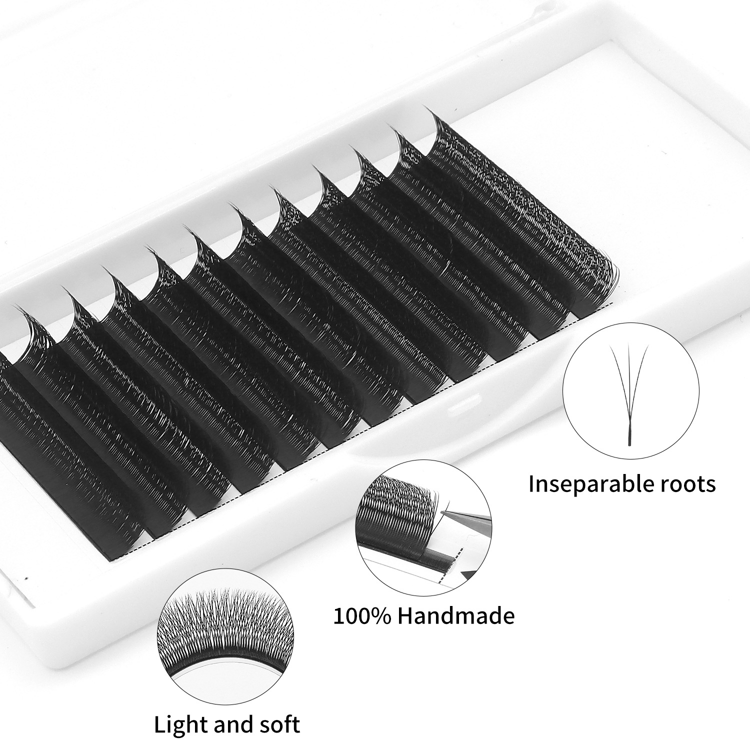 도매 3D 4D 5D W자형 속눈썹 연장 자체 브랜드  - Eyelash Extension Logo 리뷰 및 가격