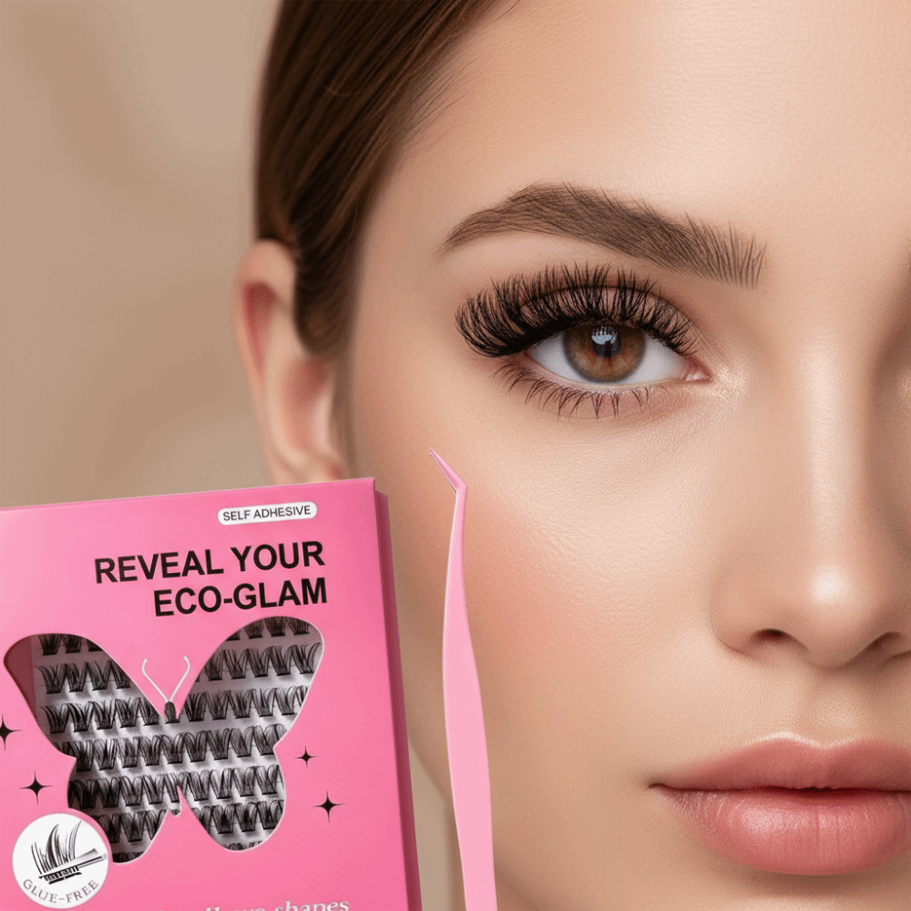 내추럴 룩 DIY 속눈썹 연장 키트 풍성한 무접착 인조 - Lashes Eyelash Extension 리뷰 및 가격