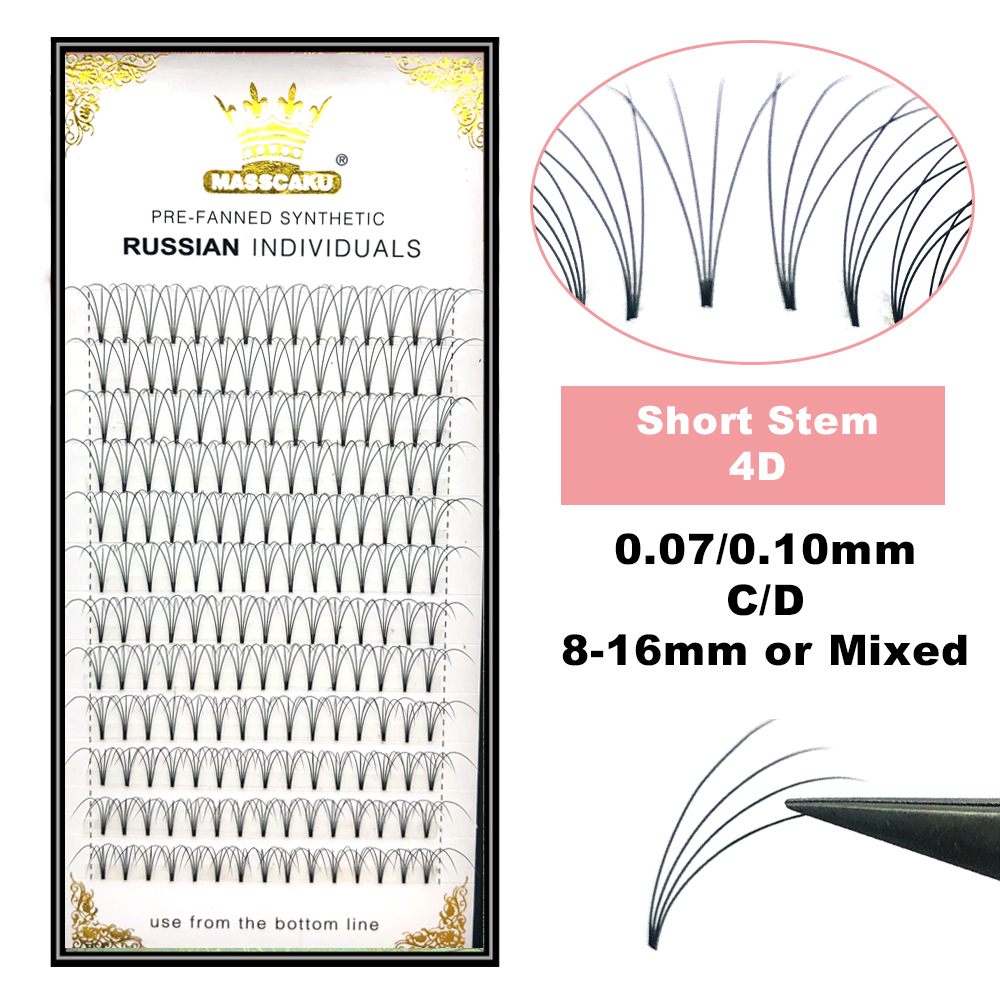 도매 12줄 3D 4D 5D 6D 프리메이드 팬 러시안 - Eyelash Extension Russian 리뷰 및 가격