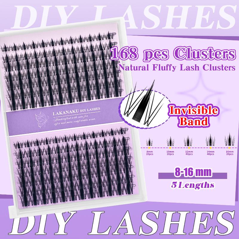 자연스러운 속눈썹 클러스터 개별 속눈썹 풍성하고 쉽게  - Lashes Eyelash Extension 리뷰 및 가격
