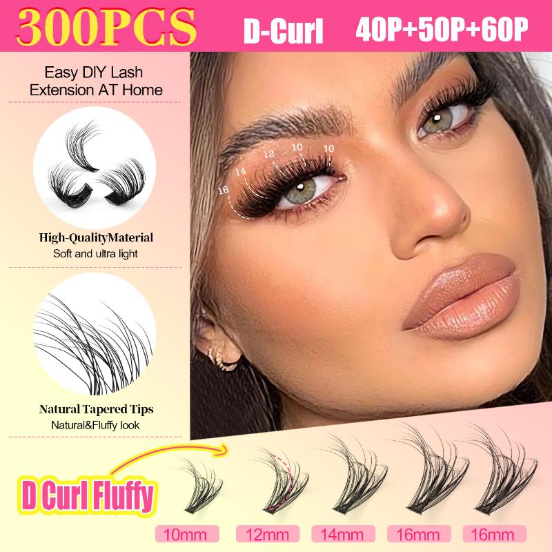 클러스터 속눈썹 키트 개별 속눈썹 볼륨 믹스 트레이 3 - Eyelash Extension Wispy 리뷰 및 가격