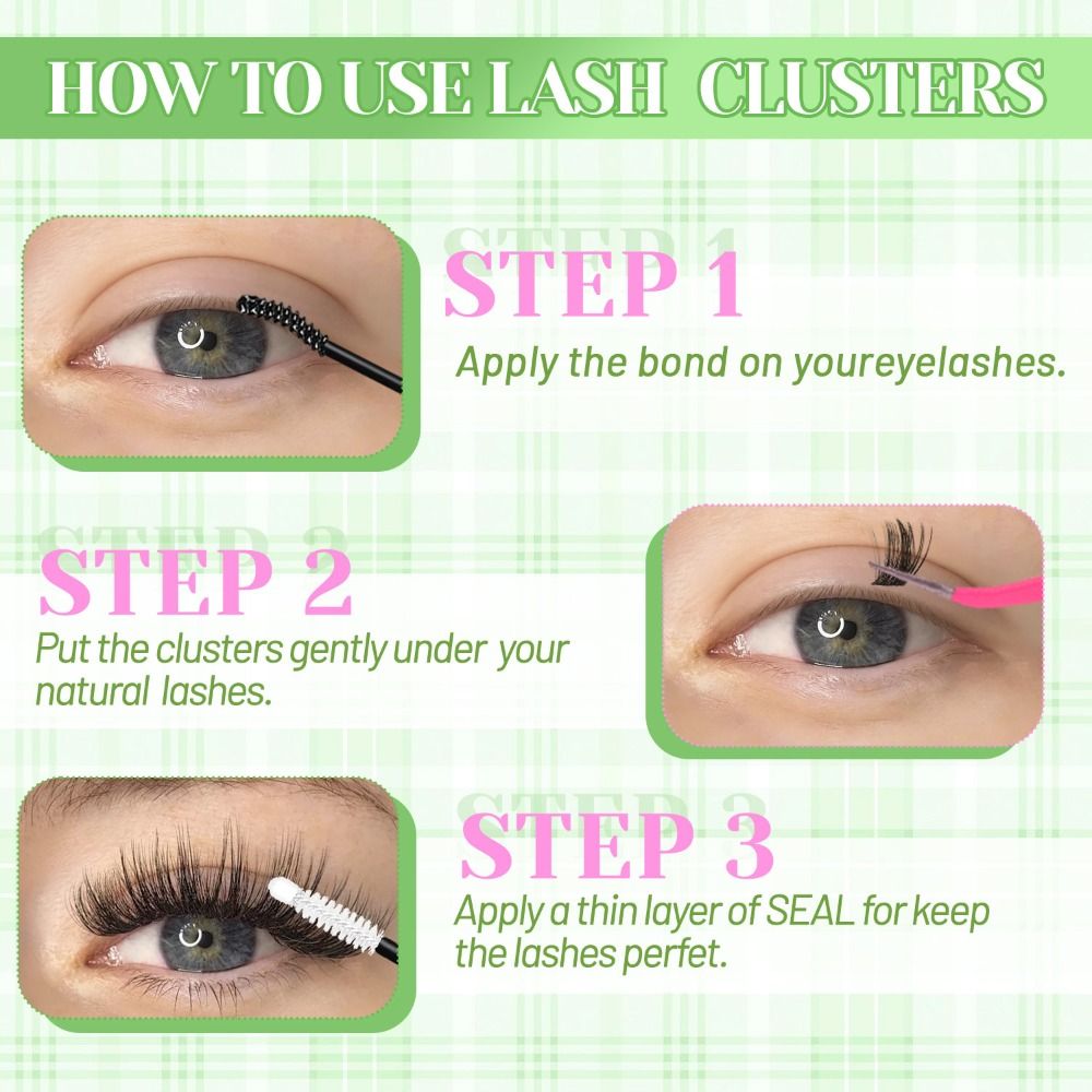 내추럴 룩 인조 속눈썹 위스피 스타일 본드 앤 씰 3D - Eyelash Extension Wispy 리뷰 및 가격
