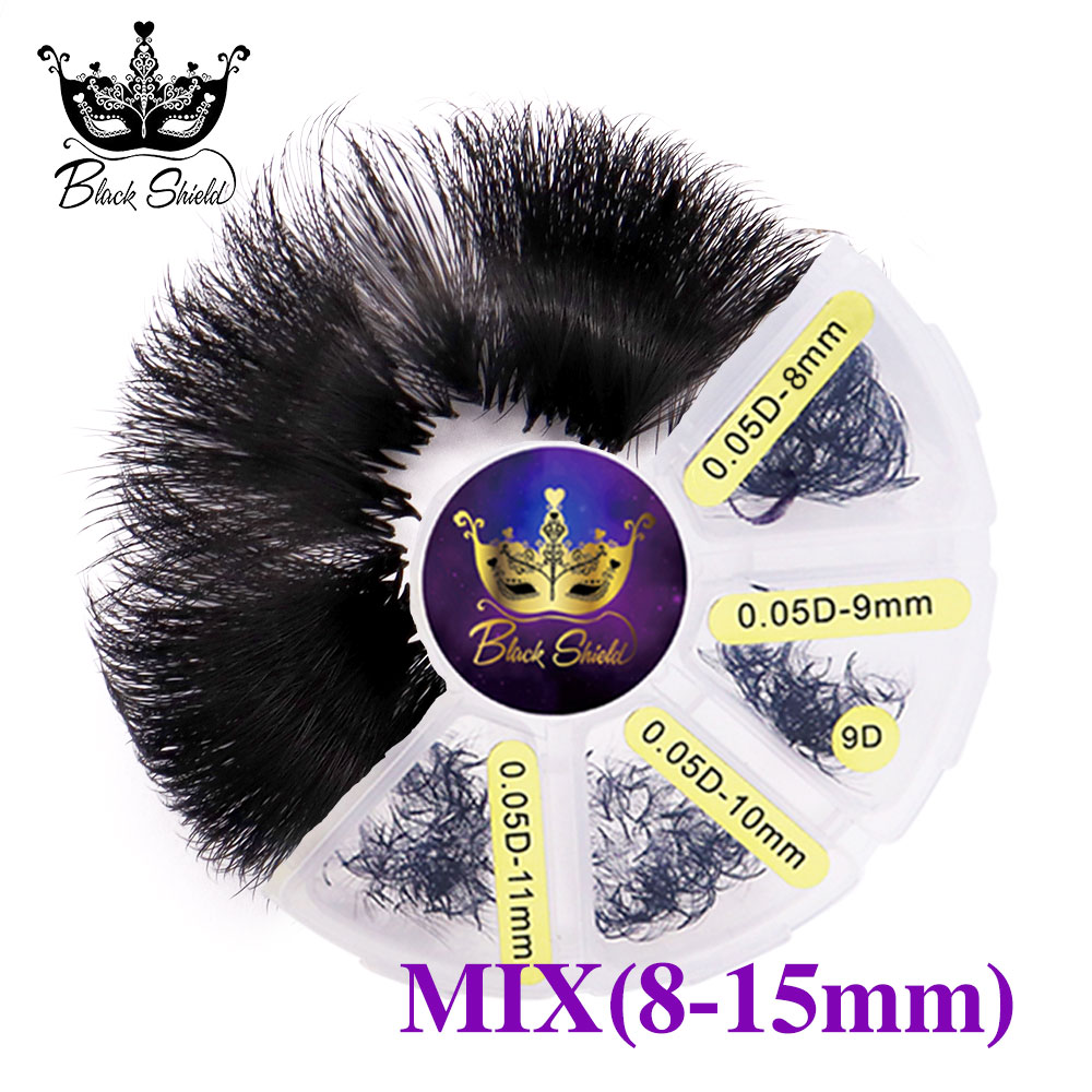 1000 팬 느슨한 팬 혼합 길이 뾰족한 베이스 미리  - Eyelash Extension Medium 리뷰 및 가격