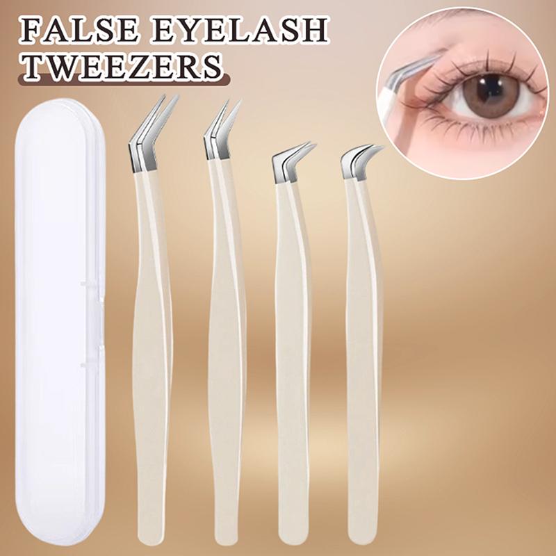 보관 케이스가 있는 인조 속눈썹 핀셋 미끄럼 방지 손잡 - Eyelash Extension Home Service 리뷰 및 가격