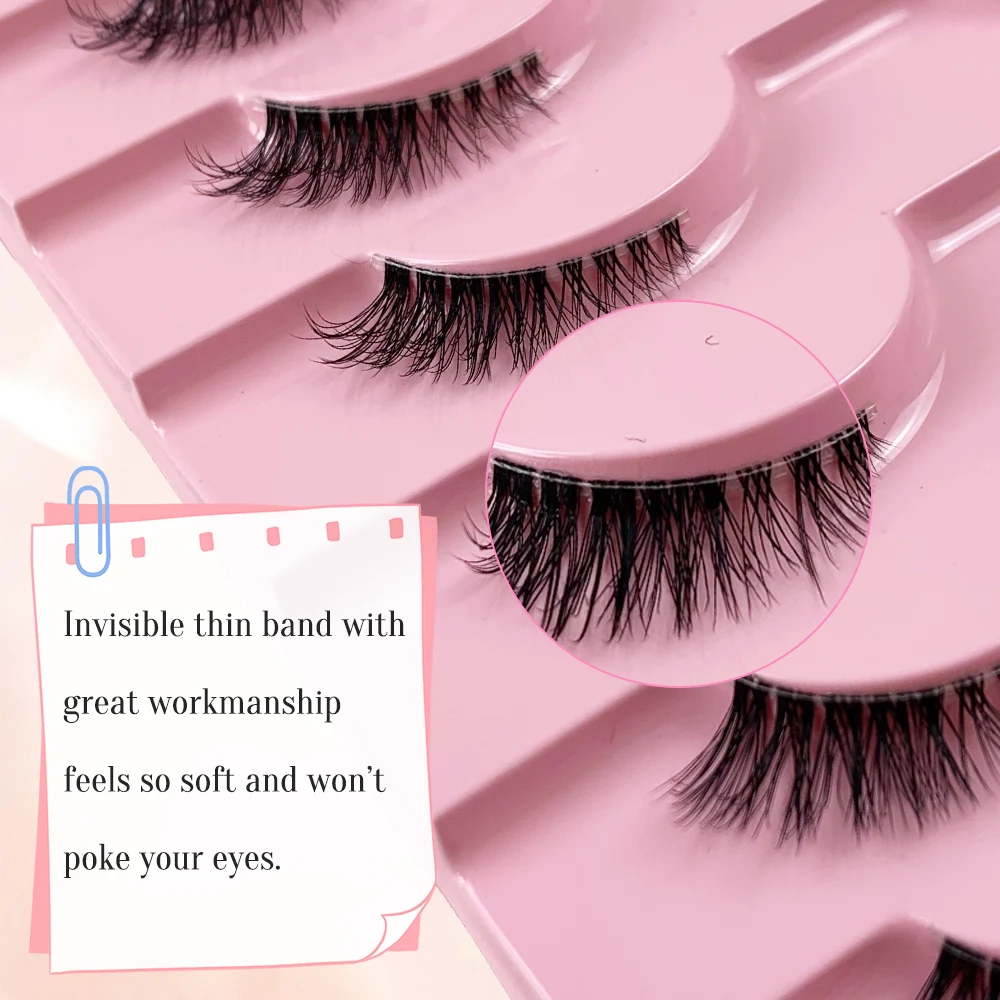 AMSDCN 3D 합성 밍크 속눈썹 10쌍, 고품질 연 - Eyelash Extension Medium 리뷰 및 가격