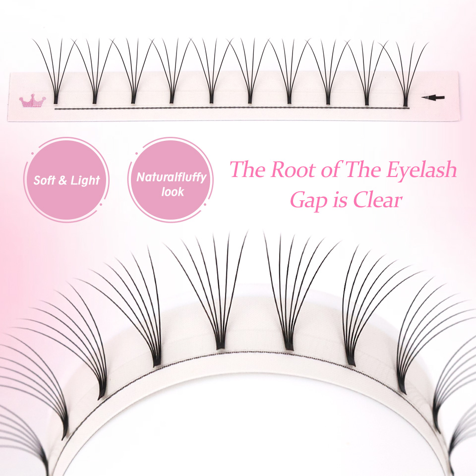 루자드 프리메이드 볼륨 팬즈 숏 스템 러시안 볼륨 속눈 - Eyelash Extension Russian 리뷰 및 가격