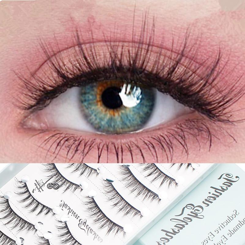 10쌍 천연 롱 위스피 캣아이 인조 속눈썹 코스프레 메 - Eyelash Extension Wispy 리뷰 및 가격