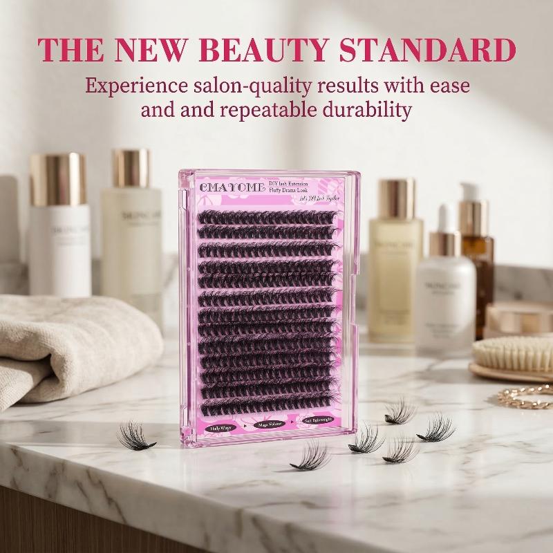 위스피 D 컬 클러스터 속눈썹 14-18mm 풍성하고  - Eyelash Extension Last 리뷰 및 가격