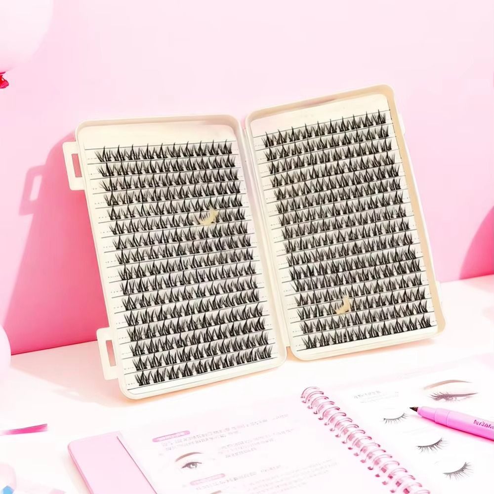 내추럴 룩 인조 속눈썹 위스피 스타일 클러스터 디자인  - Eyelash Extension Wispy 리뷰 및 가격