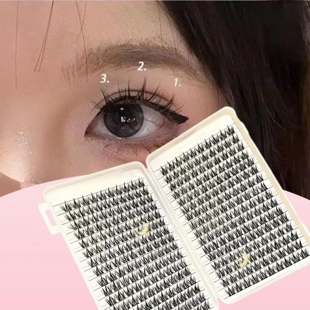 내추럴 룩 인조 속눈썹 위스피 스타일 클러스터 디자인  - Eyelash Extension Wispy 리뷰 및 가격